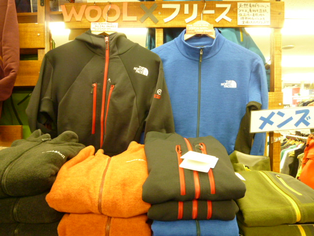 新しい流れ!ウール×フリース_d0198793_16534910.jpg