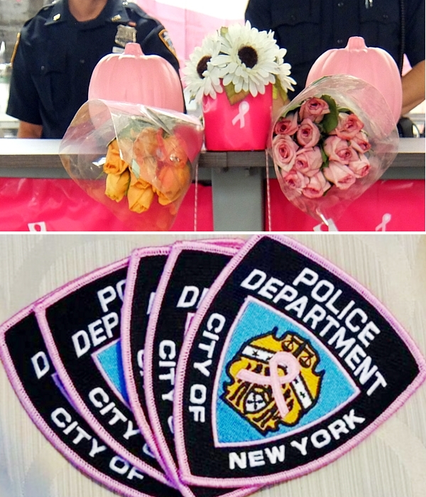 ニューヨーク市警(NYPD)がピンク色に?! Breast Cancer Awareness Month_b0007805_2320324.jpg