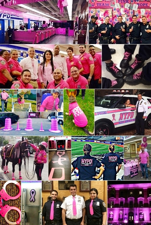 ニューヨーク市警（NYPD）がピンク色に?!　Breast Cancer Awareness Month_b0007805_23212373.jpg