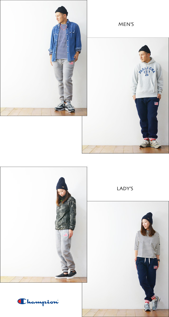 CHAMPION [チャンピオン] LONG PANT BOA FLEECE [C3-G210] MEN\'S/LADY\'S_f0051306_12055628.jpg