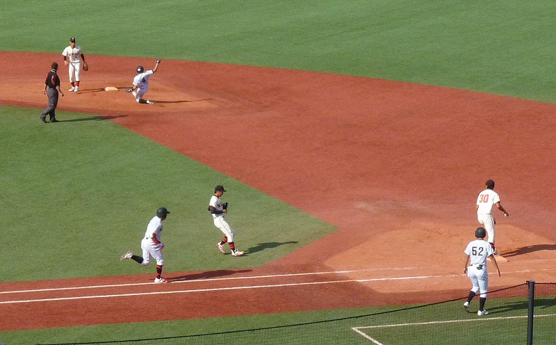 亜細亜大対日本大 10月6日 東都大学野球1部 後半_b0166128_13493313.jpg