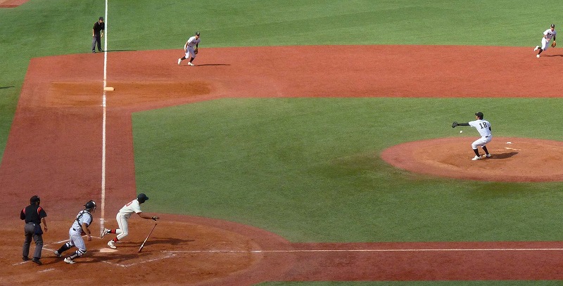 亜細亜大対日本大 10月6日 東都大学野球1部 前半_b0166128_9321751.jpg