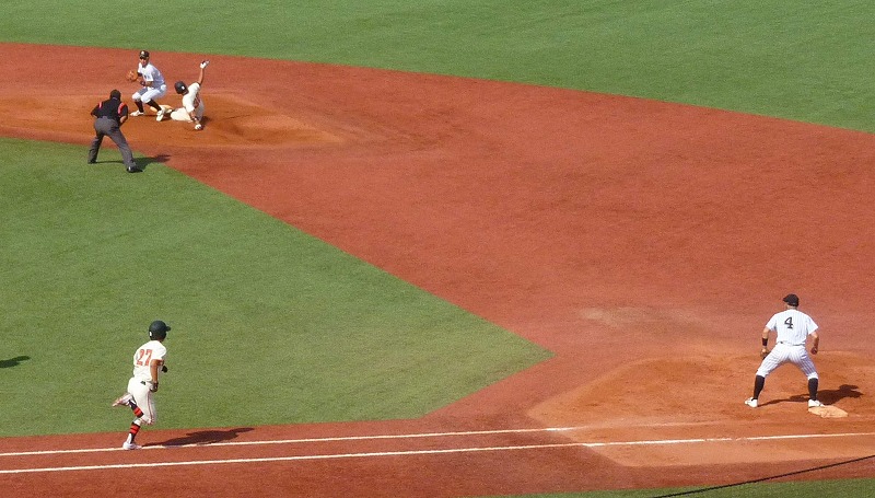 亜細亜大対日本大 10月6日 東都大学野球1部 前半_b0166128_9454753.jpg