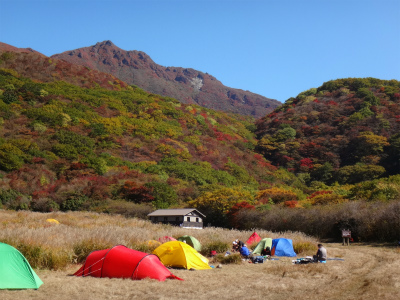 紅葉鮮やか、大船山（大分県久住町）_d0182075_572370.jpg