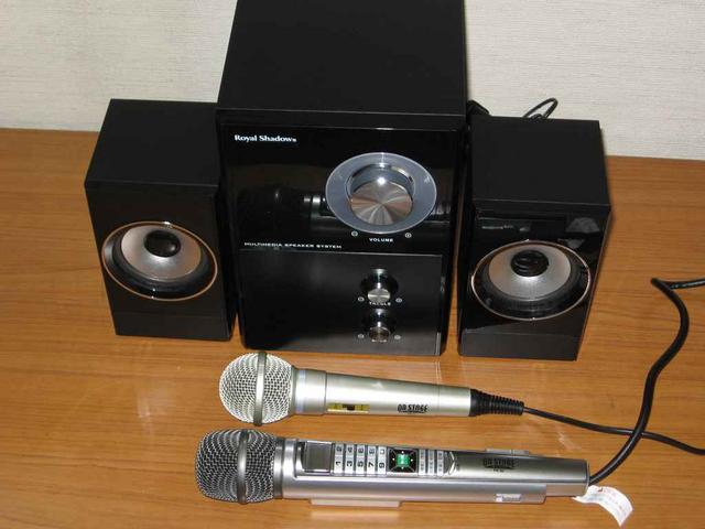 カラオケマイク、買いました^^_b0244992_532493.jpg