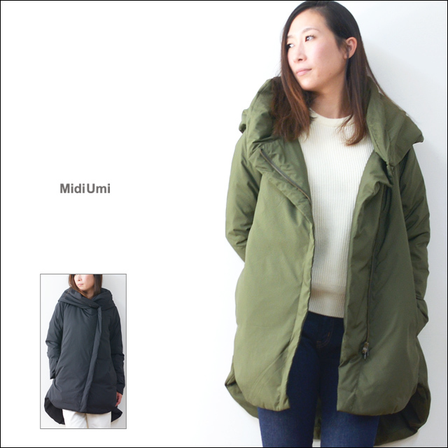 MidiUmi [ミディウミ] down hooded coat [3-777371] LADY\'S_f0051306_20030347.jpg