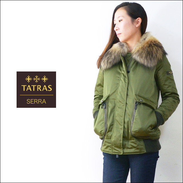 TATRAS 正規代理店 [タトラス] SERRA [ミリタリーダウンジャケット] [LTA16A4480] LADY\'S_f0051306_20263092.jpg