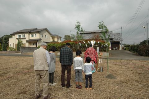 つくば市内で地鎮祭がございました。_a0059217_16344267.jpg