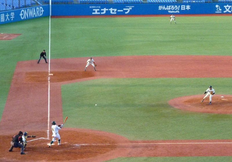専修大対國學院大 10月6日 東都大学野球1部_b0166128_18205996.jpg