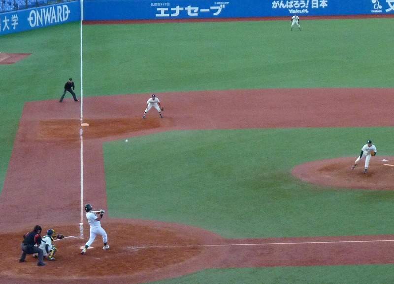 専修大対國學院大 10月6日 東都大学野球1部_b0166128_19395672.jpg