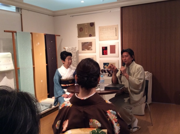 日本橋丸善にて  寺田氏の展示会  相澤氏の講演、木耶ラのデモンストレーション_d0161928_23055970.jpeg