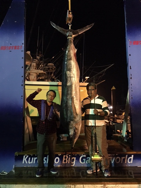 金華山 マカジキ 記録サイズキャッチ!!【カジキ・マグロトローリング】_f0009039_09315355.jpg