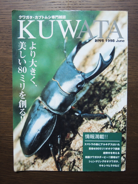人気の定番 KUWATA 創刊号等12冊 クワガタ・カブトムシ専門誌 www