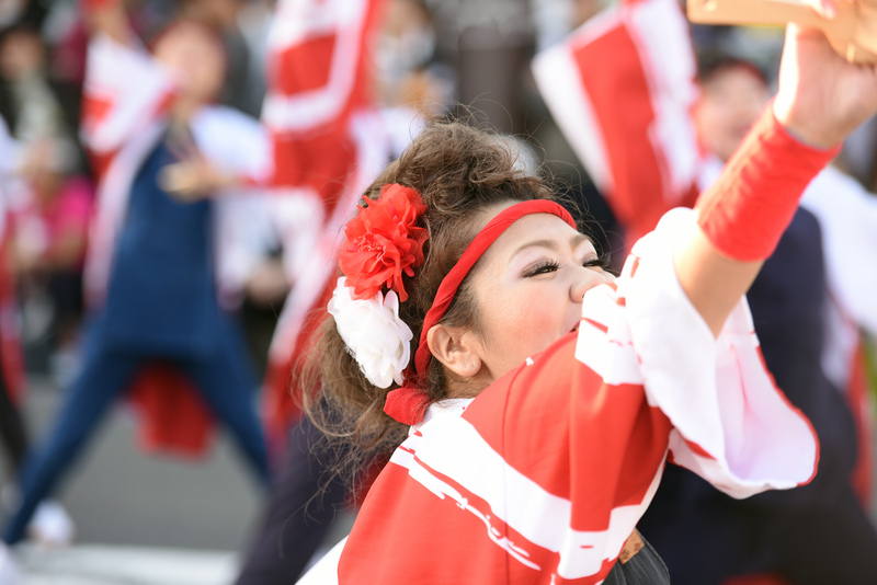 第10回つるせよさこい祭り　朝霞なるこ遊和会　（敬称略）　埼玉県朝霞市_c0276323_1730322.jpg