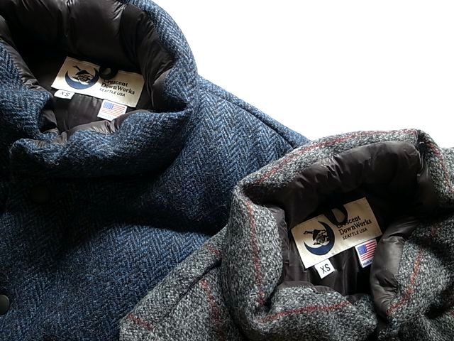 CRESCENT DOWN WORKS 2015 (w/HARRIS TWEED)_a0122933_19211633.jpg