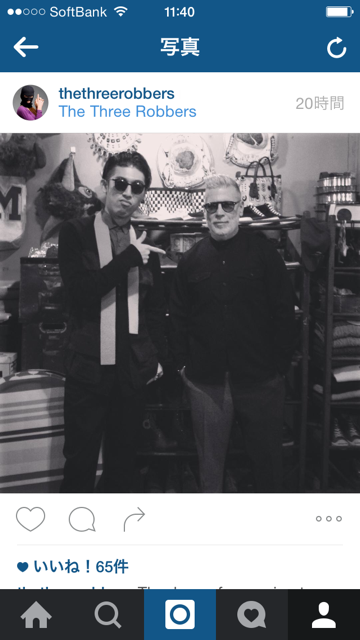 \"Thank you for coming to TheThreeRobbers #NickWooster\"ってこんなこと。_c0140560_11435056.png