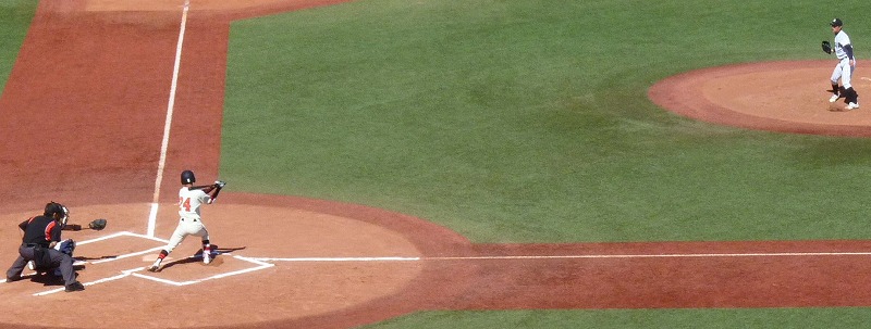 日本大対亜細亜大 10月7日 東都大学野球1部 後半_b0166128_18341883.jpg