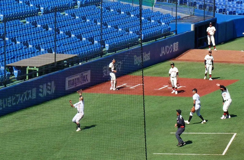日本大対亜細亜大 10月7日 東都大学野球1部 後半_b0166128_1834767.jpg