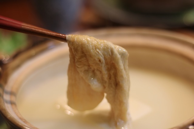湯豆腐。しゃくしな漬。_f0348831_23261537.jpg