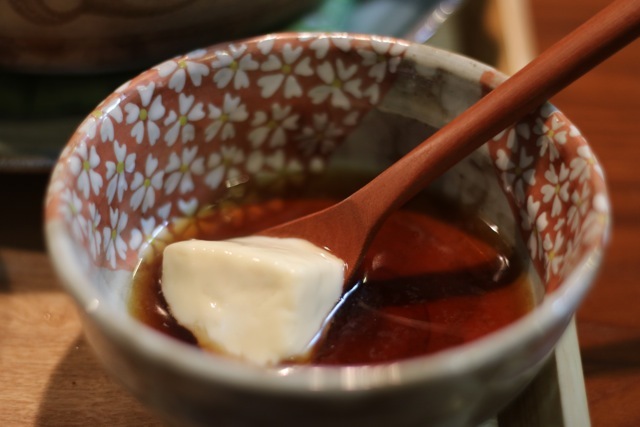 湯豆腐。しゃくしな漬。_f0348831_23262069.jpg