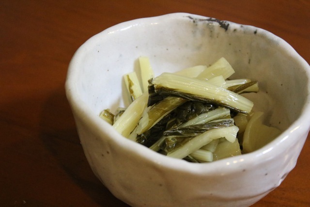 湯豆腐。しゃくしな漬。_f0348831_23263458.jpg