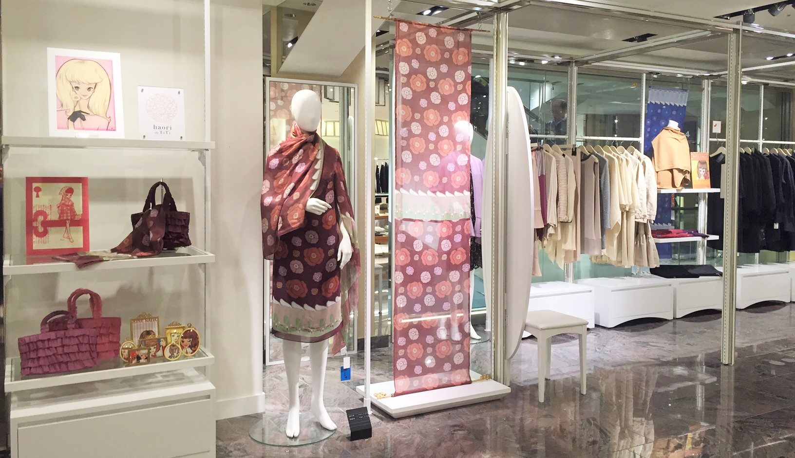 伊勢丹新宿本店「内藤ルネ」×「ハオリドゥティティ」コラボ商品展開中。_a0138976_19385996.jpg