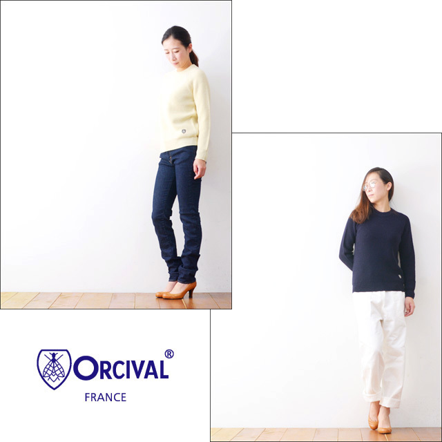 ORCIVAL[オーチバル・オーシバル] CREW KNIT [RC-4205] LADY\'S_f0051306_13031744.jpg