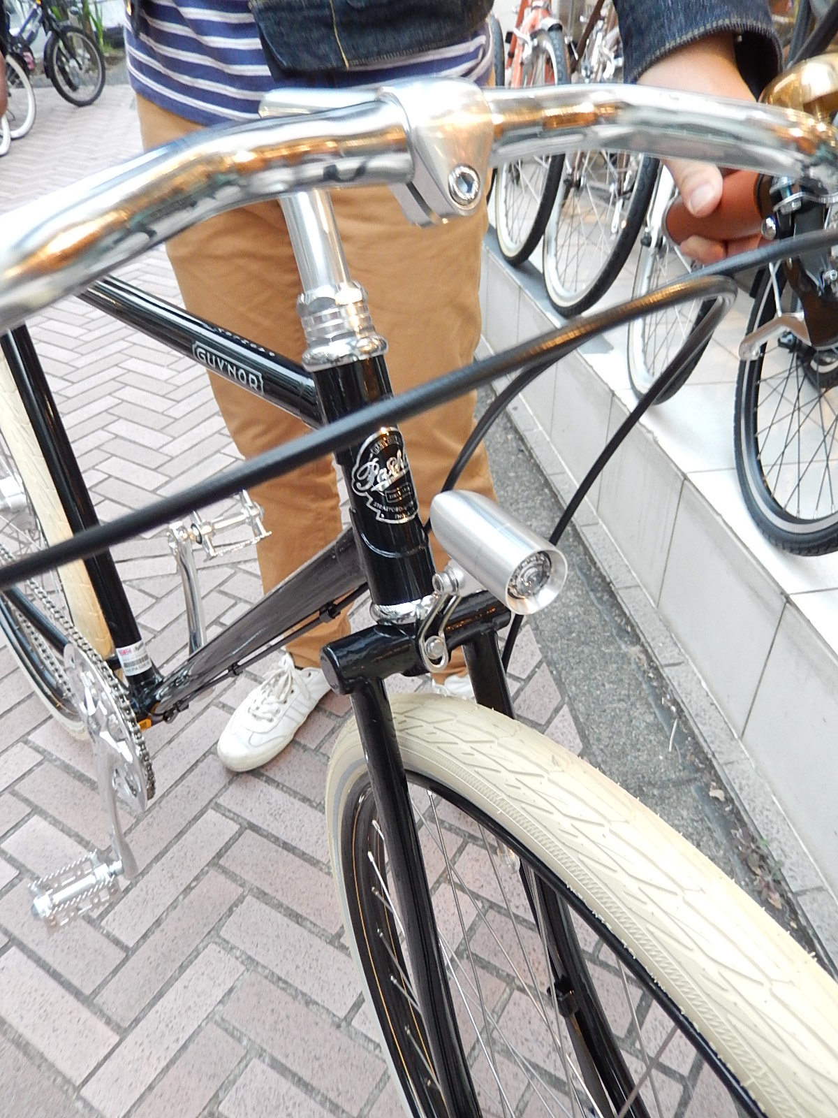 10月22日　渋谷　原宿　の自転車屋　FLAME bike前です_e0188759_172273.jpg