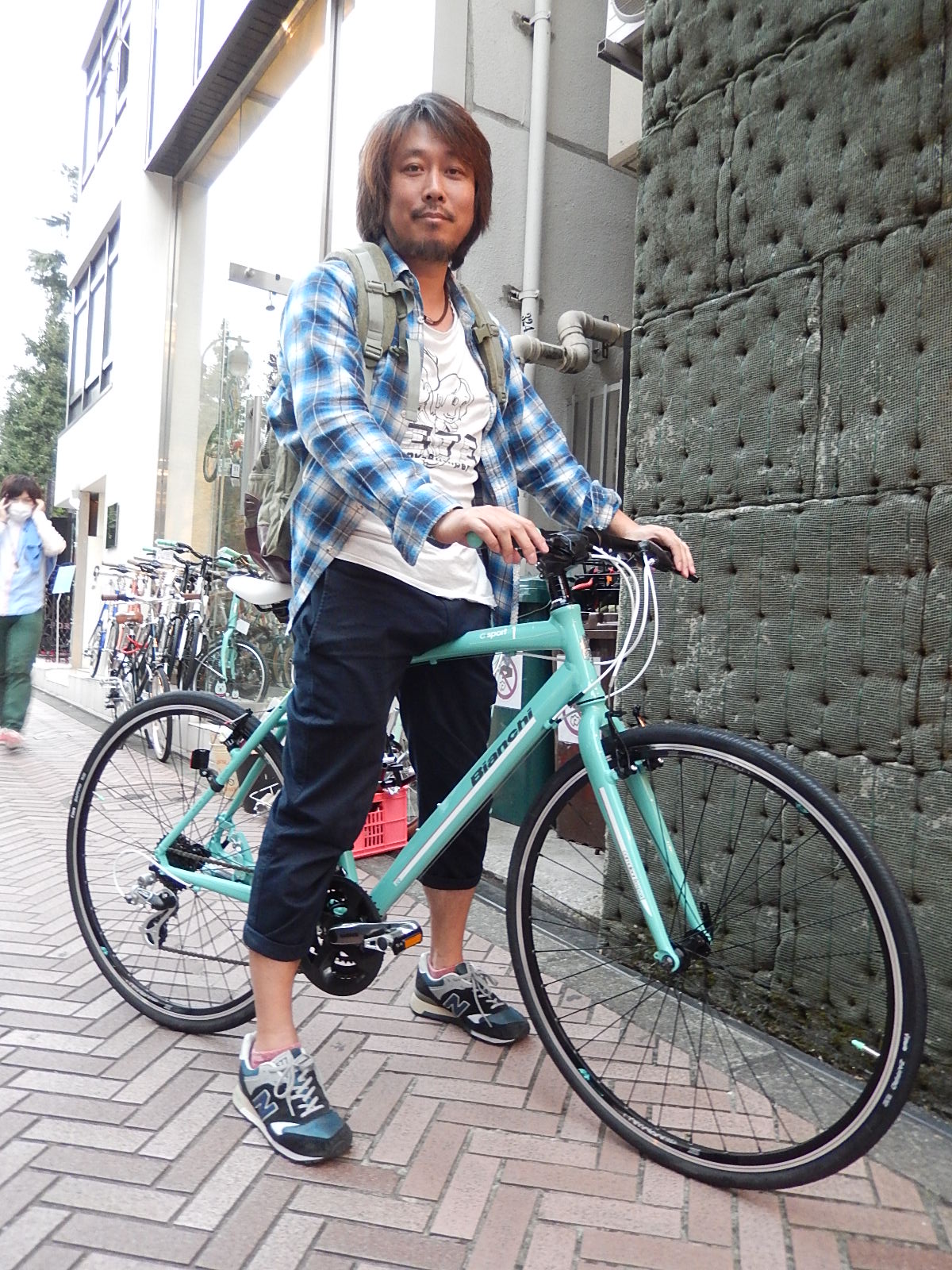 10月22日　渋谷　原宿　の自転車屋　FLAME bike前です_e0188759_17234795.jpg