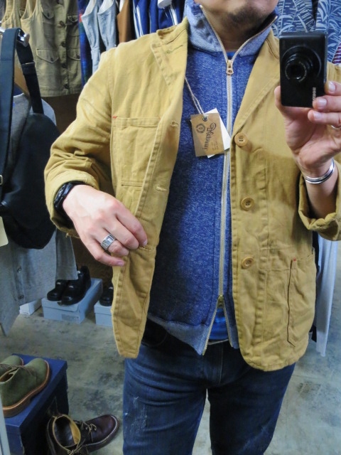 今時期に・・・これからの季節もIN!にOUT!に◎◎ Kepani ・・・ MELANGE SWEAT ZIP VEST (再)_d0152280_1182259.jpg