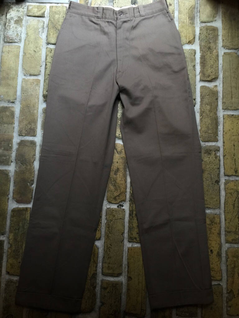 神戸店10/24(土)ヴィンテージ＆スーペリア入荷!#4  Work Item,Lion Brand HBT Work Pants!!!(T.W.神戸店)_c0078587_1718223.jpg