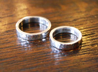 叩きの結婚指輪_f0155891_17141240.jpg
