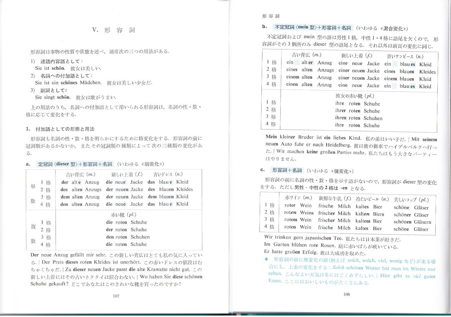 独スト2 必携ドイツ文法総まとめ で形容詞変化の謎を解く 15年10月22日 るもんが の外国語学習日記