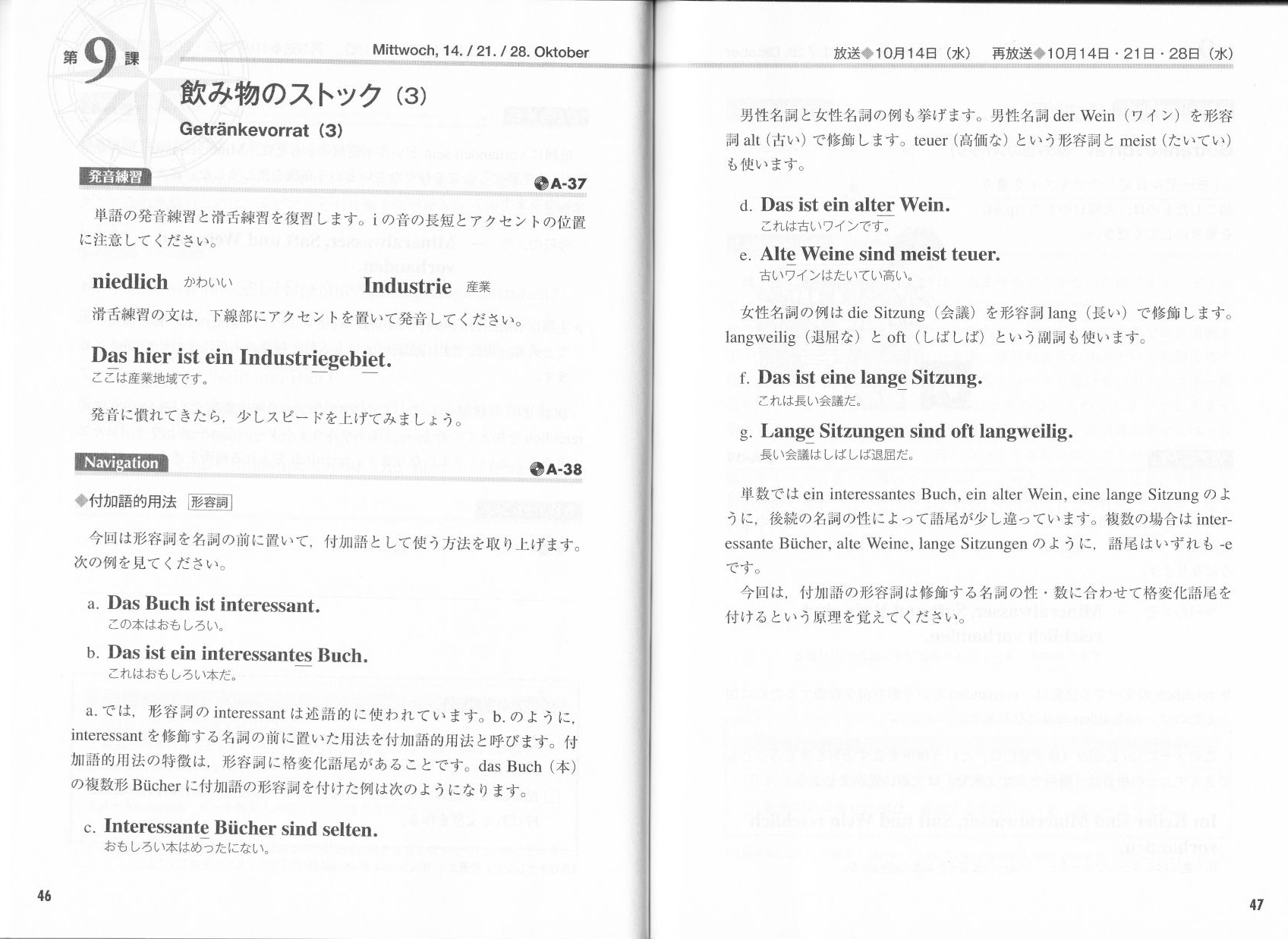 独スト2 -「必携ドイツ文法総まとめ」で形容詞変化の謎を解く(15年10月22日)_c0059093_1559650.jpg