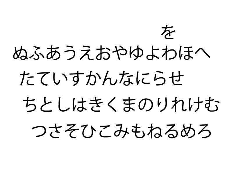 かな入力の覚え方 キーボード配列表 Webdesign Photoを独学で