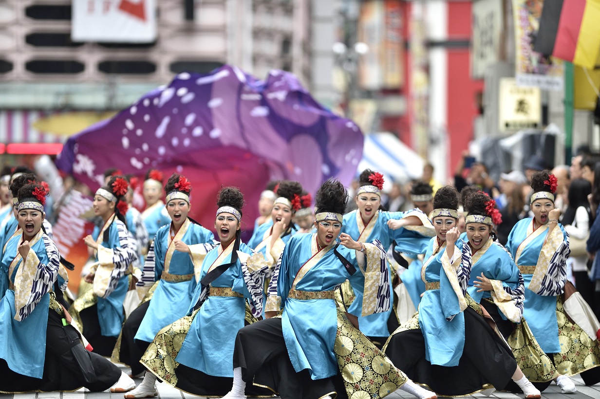 東京よさこい「 所沢風炎祇神伝～雅～」その2_f0184198_2059619.jpg