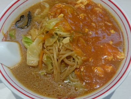 10/20 蒙古タンメン中本秋津店 蒙古タンメン+野菜増し+半ライス_b0042308_024219.jpg