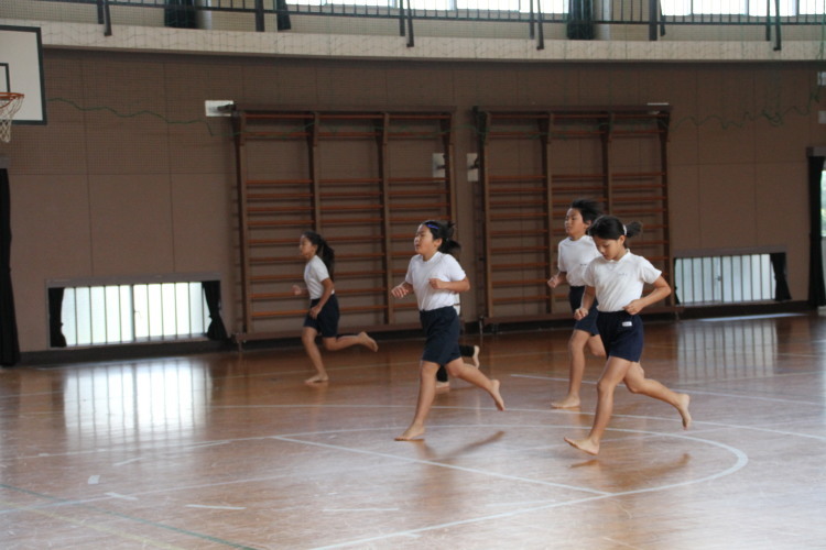 シャトルラン にしの岬の子どもたち 西岬幼稚園 小学校