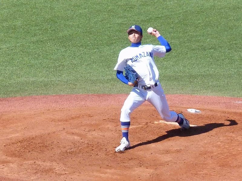 駒澤大対中央大 10月7日 東都大学野球1部 前半_b0166128_11343357.jpg