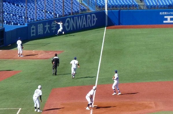 駒澤大対中央大 10月7日 東都大学野球1部 前半_b0166128_11405145.jpg