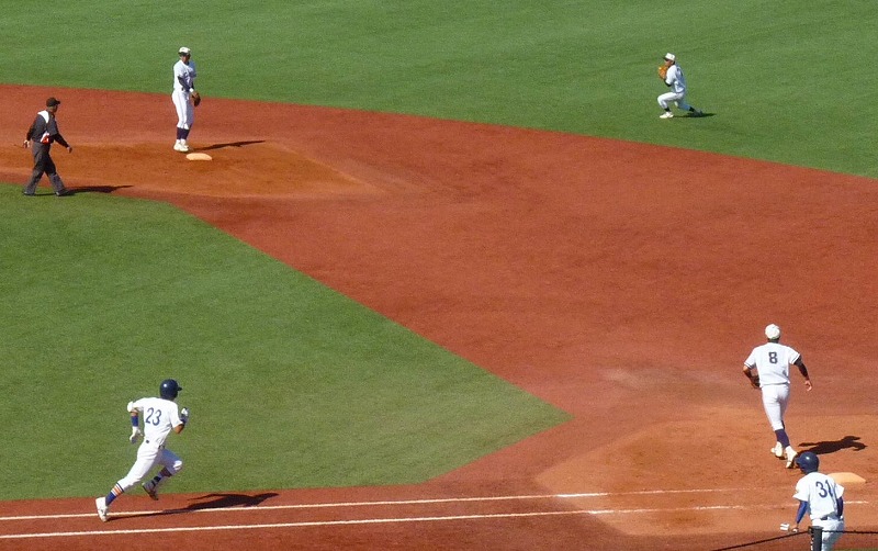 駒澤大対中央大 10月7日 東都大学野球1部 前半_b0166128_14174851.jpg