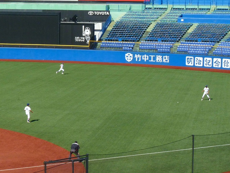 駒澤大対中央大 10月7日 東都大学野球1部 前半_b0166128_14223170.jpg