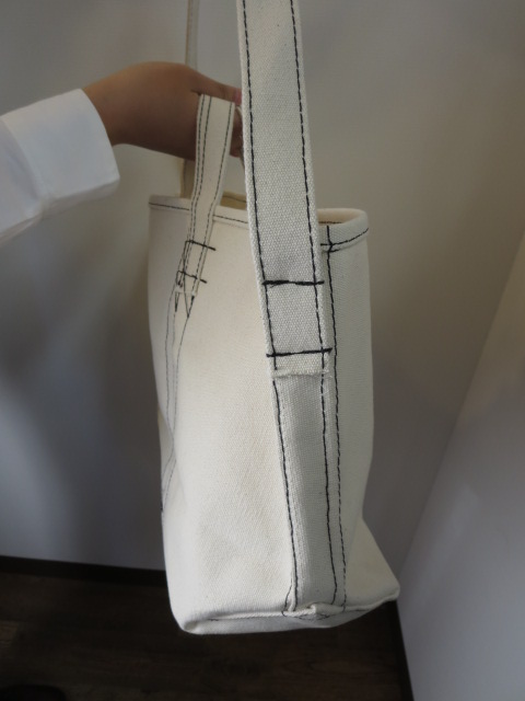 トゥデイフル  TODAYFUL　Stitch Canvas Tote (M)_e0076692_17193614.jpg