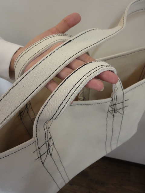 トゥデイフル  TODAYFUL　Stitch Canvas Tote (M)_e0076692_1719508.jpg