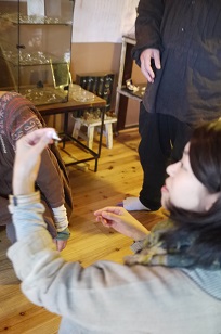 真鍮アクセサリー・マイレの個展「お天気お月さん」_f0226293_7503424.jpg
