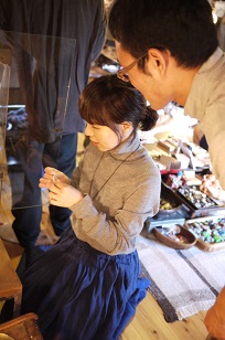真鍮アクセサリー・マイレの個展「お天気お月さん」_f0226293_7514369.jpg