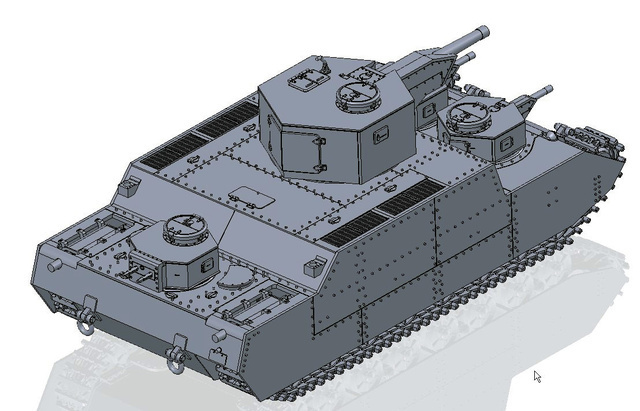 【軍事】旧日本軍「幻の１５０トン戦車」　極秘の設計図発見_b0163004_06113731.jpg