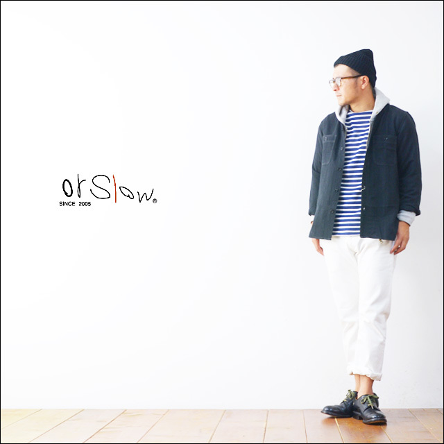 orslow [オアスロウ] NO COLLAR INNER SHIRTS LINEN WOOL [01-8073-WL60]  MEN\'S_f0051306_14294245.jpg