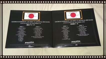 GEORGE HARRISON with ERIC CLAPTON and HIS BAND JAPAN TOUR \'91_b0042308_0584148.jpg