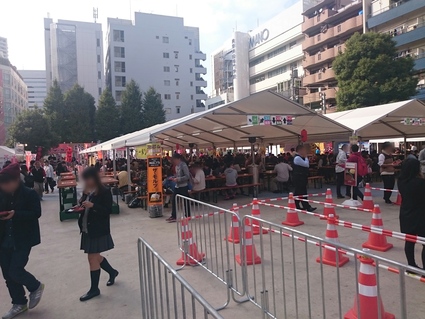 10/21　大つけ麺博　つけ麺vsラーメン第四陣＠新宿区歌舞伎町大久保公園_b0042308_093726.jpg